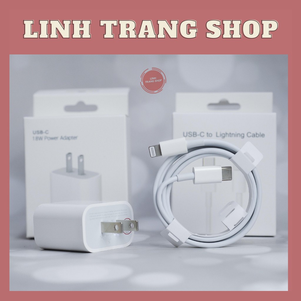 (Có Hộp, BH 12 tháng) Sạc Nhanh PD 18W USB-C To Lightning