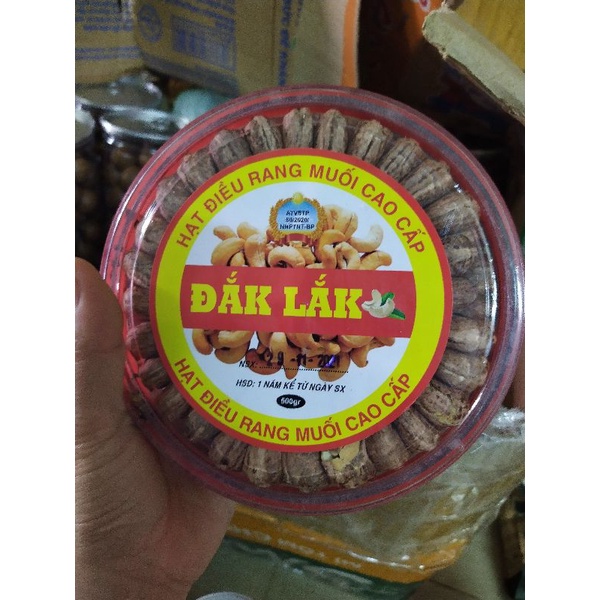 Điều A cổ rang muối xếp hoa Daklak 500gram