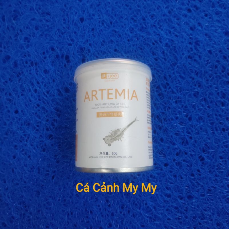 Artemia tách vỏ sấy khô hũ 80g