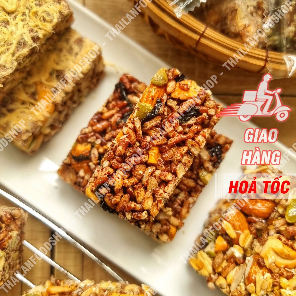 Thanh Gạo Lứt Rong Biển - Combo 10 Thanh Rời