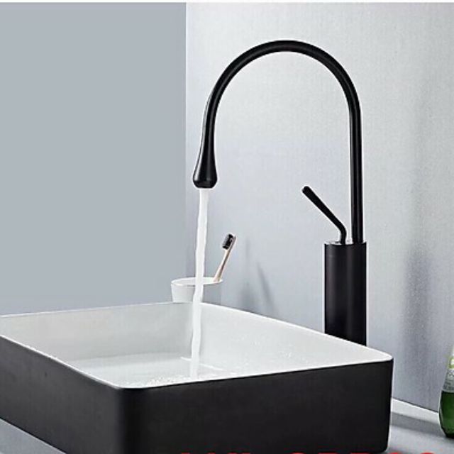 Vòi Lavabo Nóng Lạnh Đồng Thau Sơn tĩnh điện cb 2829