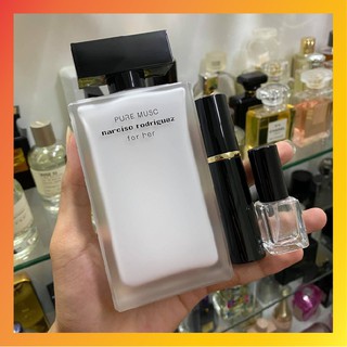Nước Hoa Nữ Mini Chính Hãng Narciso Rodriguez Pure Musc, Nước Hoa Pháp Quyến Rũ, Thơm Lâu