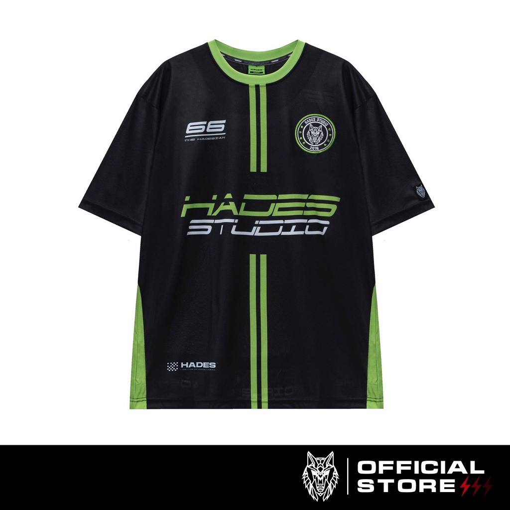 Áo Thun Tay Lỡ Unisex FOOTBALL FANATIC Poly Silk HADES Brand Chính Hãng