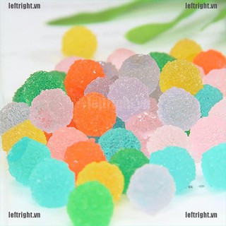 LEFT 10PCS Mini Round Color Candy For Kid DIY Accessories Supplies Candy Decoration VN