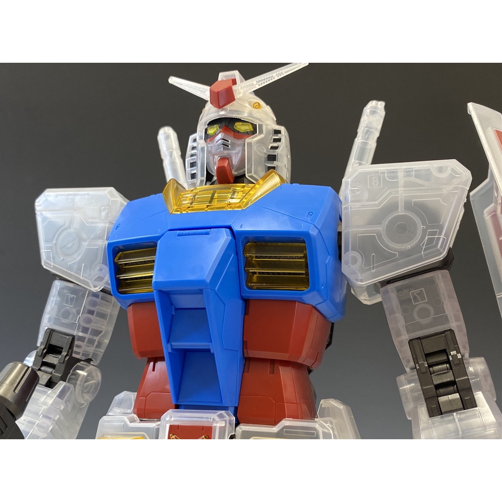 Mô hình lắp ráp Gunpla  Mega Size Model Gundam 1/48 RX 78-2 Solid Clear Reverse Last One BANDAI Gundam Bandai Japan