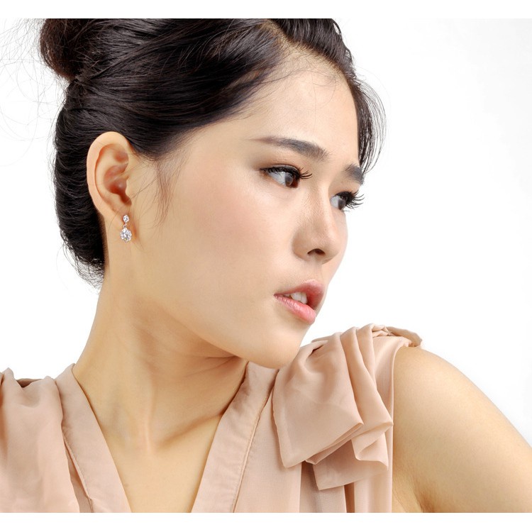 Khuyên Tai Bạc 925 Hình Cá Heo / Vương Miện / Bông Hoa / Vương Miện Dễ Thương Cho Nữ