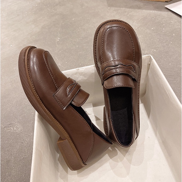 -Giày lười Nhật Bản giày nữ Oxford Japanese high school 2022 N2