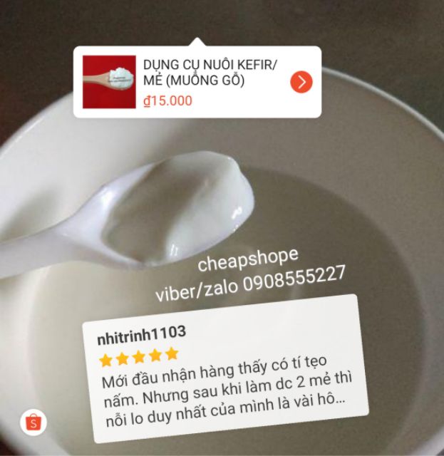 [Mã SRJULY1215 giảm 20K đơn 50K] NẤM SỮA KEFIR (HOMEMADE) LÀM SỮA CHUA | BigBuy360 - bigbuy360.vn