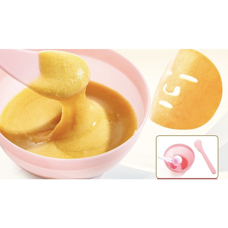 1kg mặt nạ dẻo vàng 24k thơm mùi sâm handmade