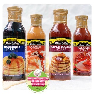Siro Không Đường, Syrup Caramel 0 Calo Walden Farms ( keto, eat clean , gymer , lowcarb, tiểu đường)
