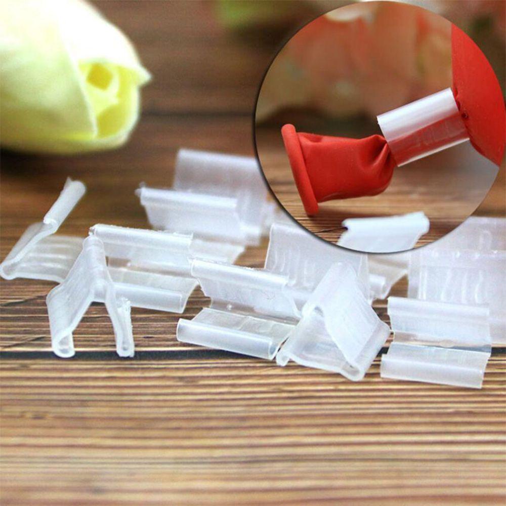 IVORY Kẹp Bong Bóng Trang Trí Tiệc Cưới Màu Trắng