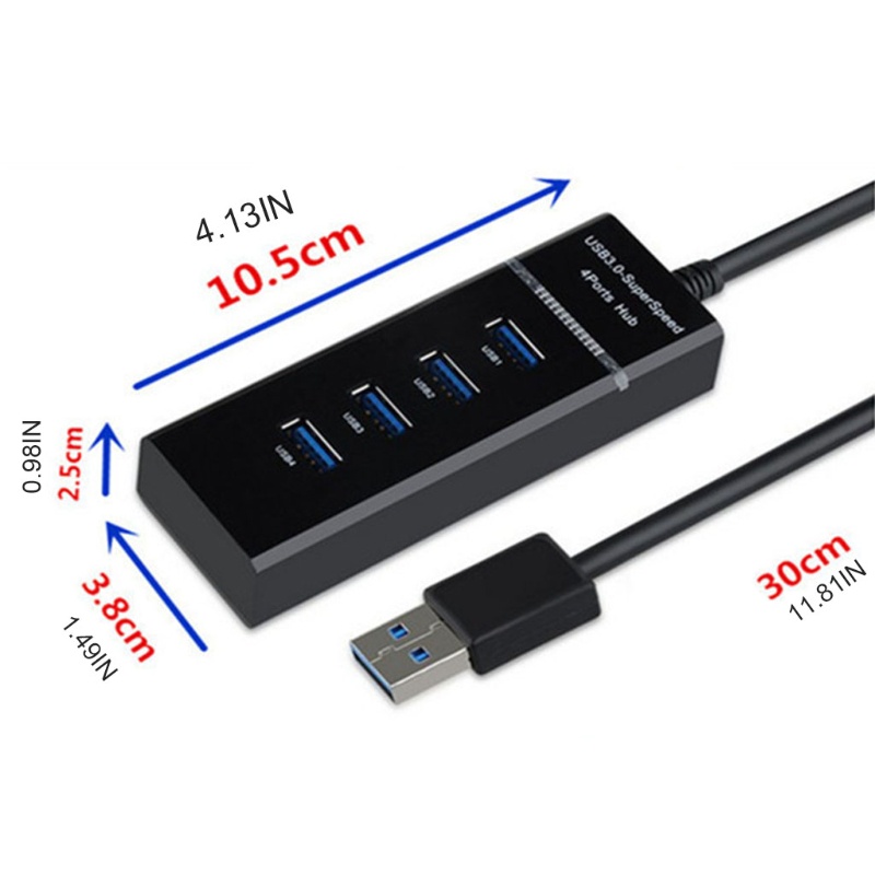 Bộ Dụng Cụ Sửa Chữa Tốc Độ Cao Chuyên Dụng ​​Bộ Chia 4 Cổng USB 3.0 / 2.0 Chất Lượng Cao