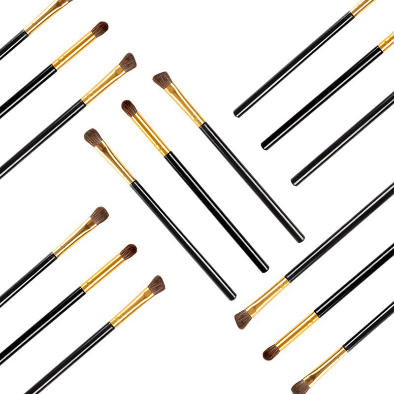 Set 3 Cọ Đánh Phấn Mắt Đầu Xốp Kích Thước Nhỏ Gọn