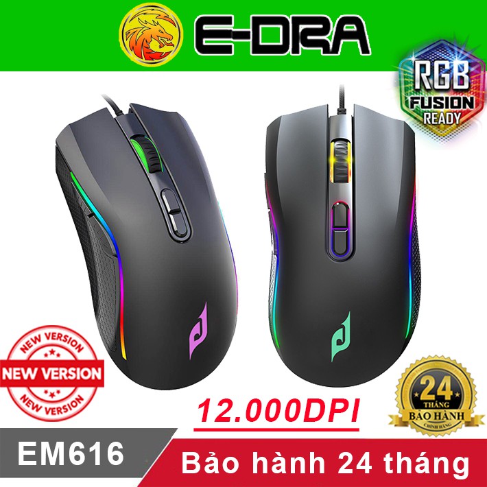 Chuột gaming Edra EM624 Fuhlen G93s - E-Dra EM624 fuhlen G93 Pro