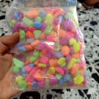 BỊCH SỎI 7 MÀU TRANG TRÍ HỒ CÁ ĐỦ CỠ