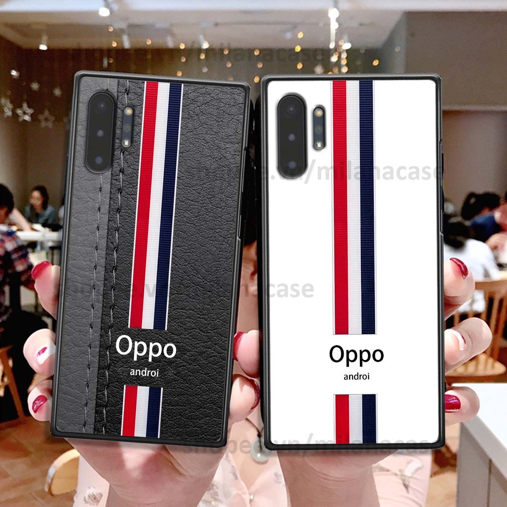 Ốp Samsung Note 10 / Note 10 Plus / Note 10+ in giả da phong cách thể thao, cá tính, thời trang