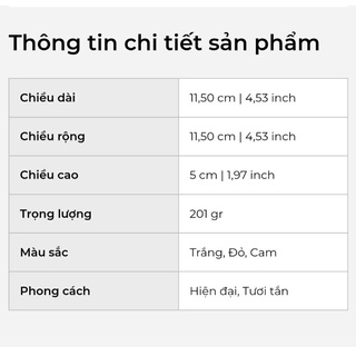 Set 6 chén ăn cơm 11.5 cm - gốm sứ Minh Long