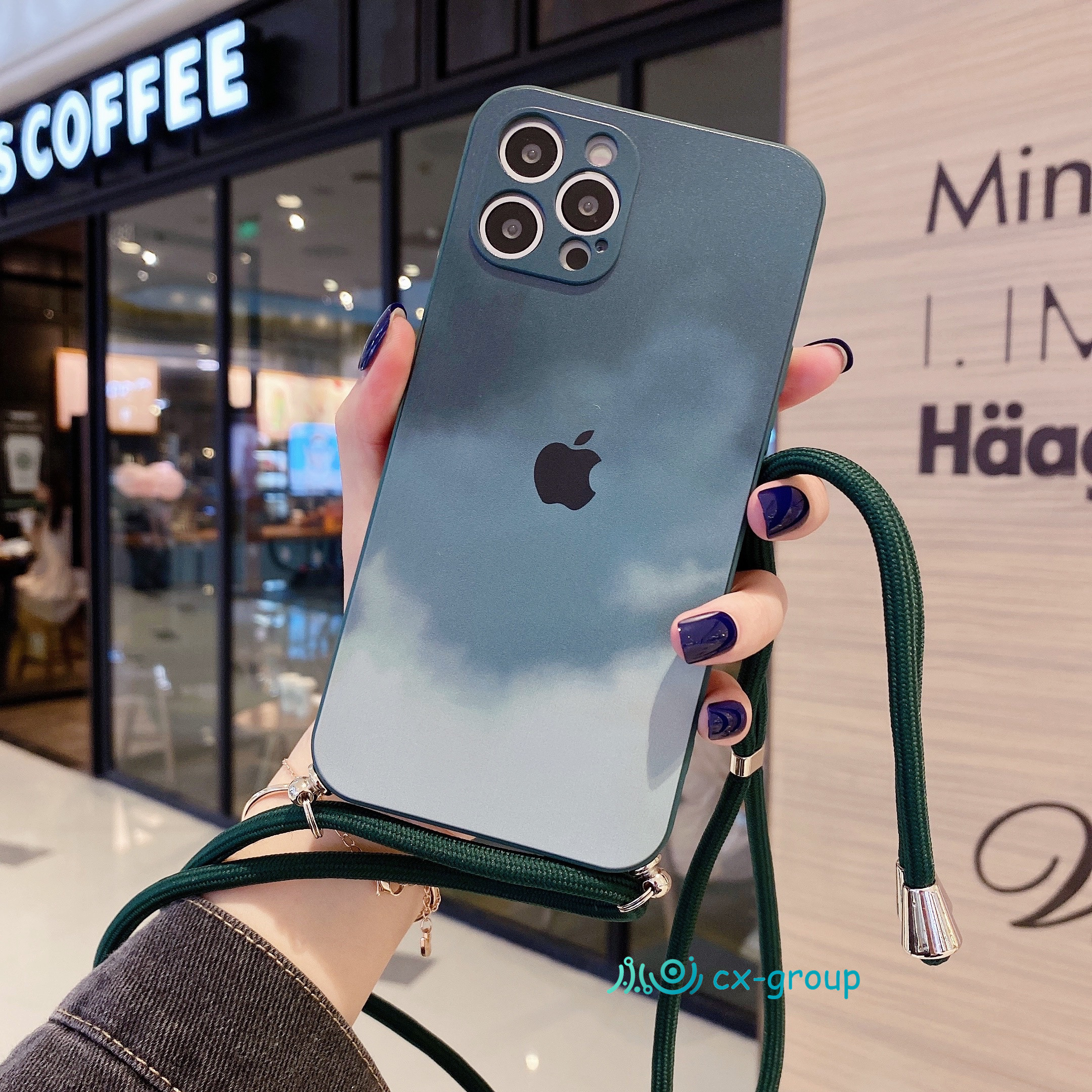 ốp iphone Original colors Lanyard case iphone 12 12 pro 12 pro max 7plus 11 xs silikone soft case iphone xs max 6s 8plus 6splus XR 6 7 xs max apple iphone case