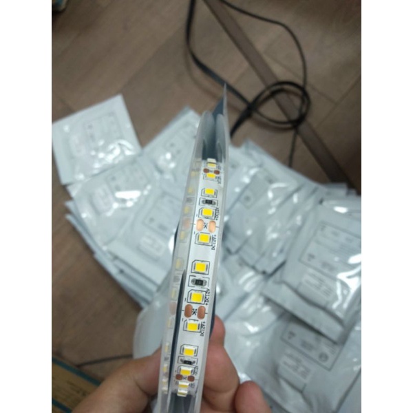 Cuộn led dây dán 5m 12V 2835 - 120 led / Mét có keo dán 1 mặt đơn sắc