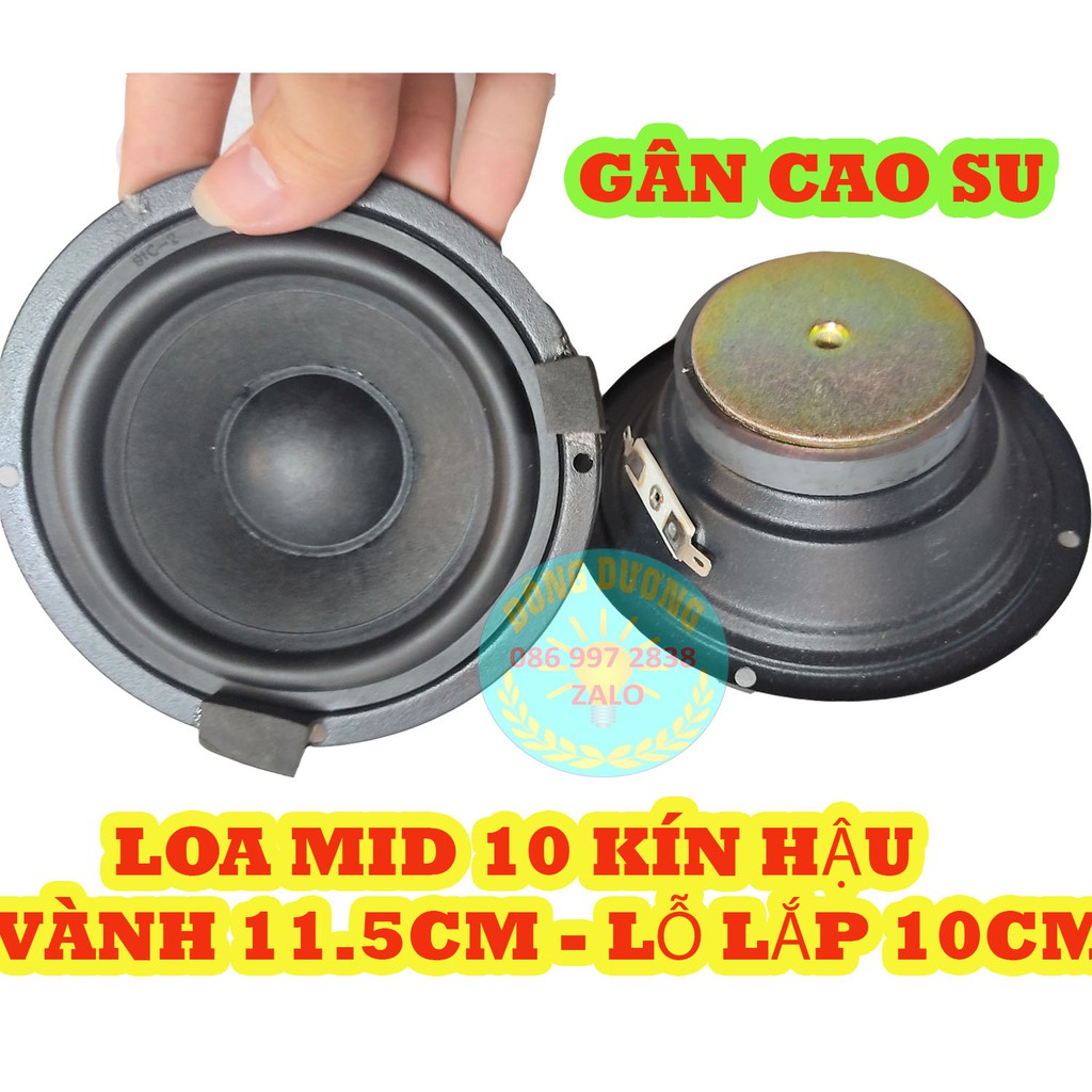 LOA MID - LOA TRUNG 10 HE - LOẠI KÍN HẬU - GIÁ 1 ĐÔI - LOA TRỢ LỜI