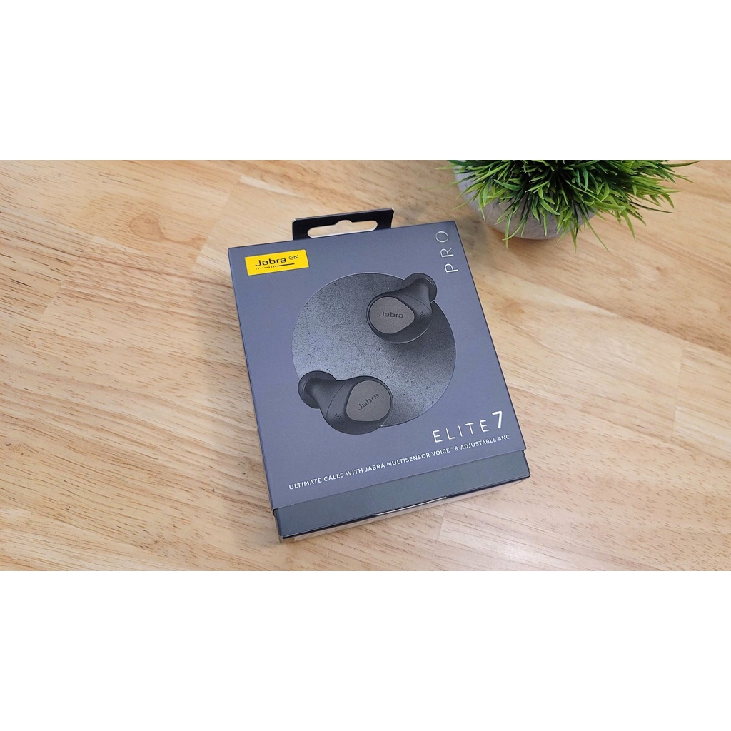 Tai Nghe True Wireless Chống Ồn Jabra Elite 7 Pro, New Seal, Pin 8h, Có App, Chính Hãng, Bảo Hành 2 Năm | Trần Du Audio