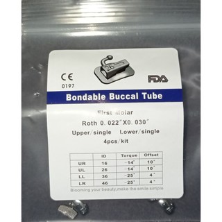 Mắc cài răng 6,răng 7 chỉnh nha