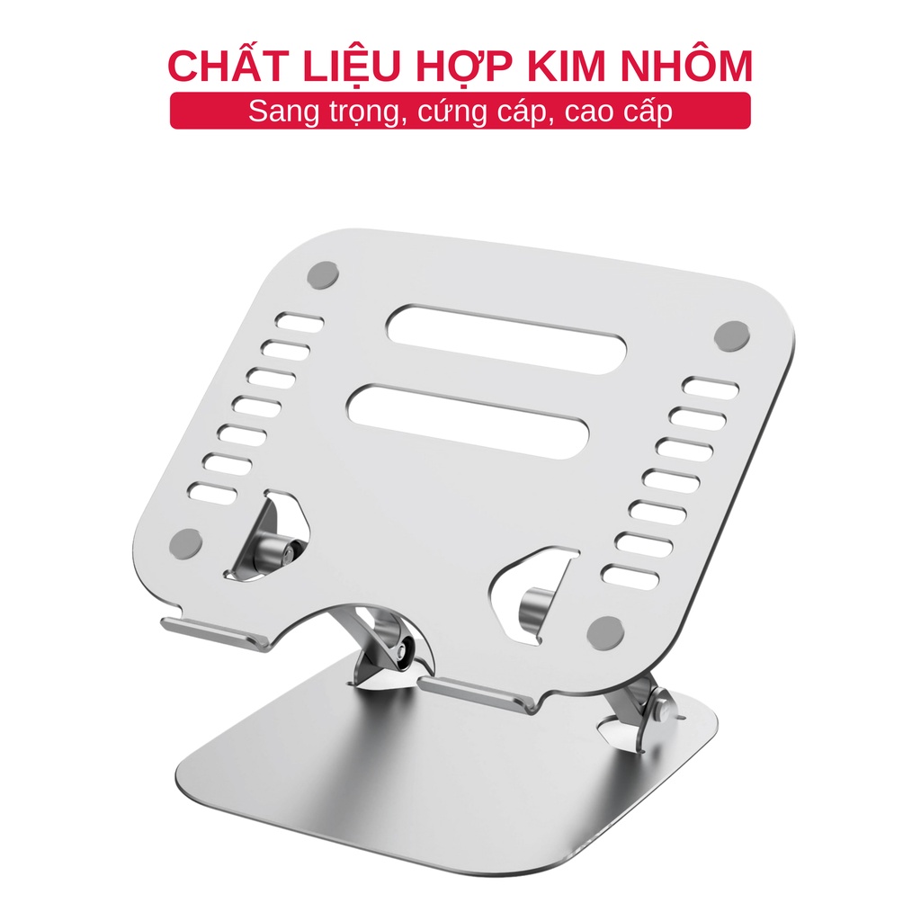 Giá Đỡ Máy Tính, Laptop, iPad, Macbook Hợp Kim Nhôm Cao Cấp. Chống Mỏi Cổ, Vai, Gáy. Hàng Chính Hãng Tamayoko FS-088