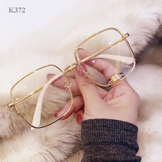 Gọng kính giả cận nữ mắt vuông đính viền đá sang trọng K372 Shop22
