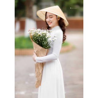 Nón nan tre chụp ảnh
