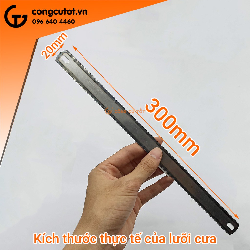 Lưỡi cưa sắt 2 mặt 300mm Hiệp Thành