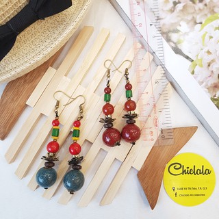 Bông Tai Boho Đá Chiclala