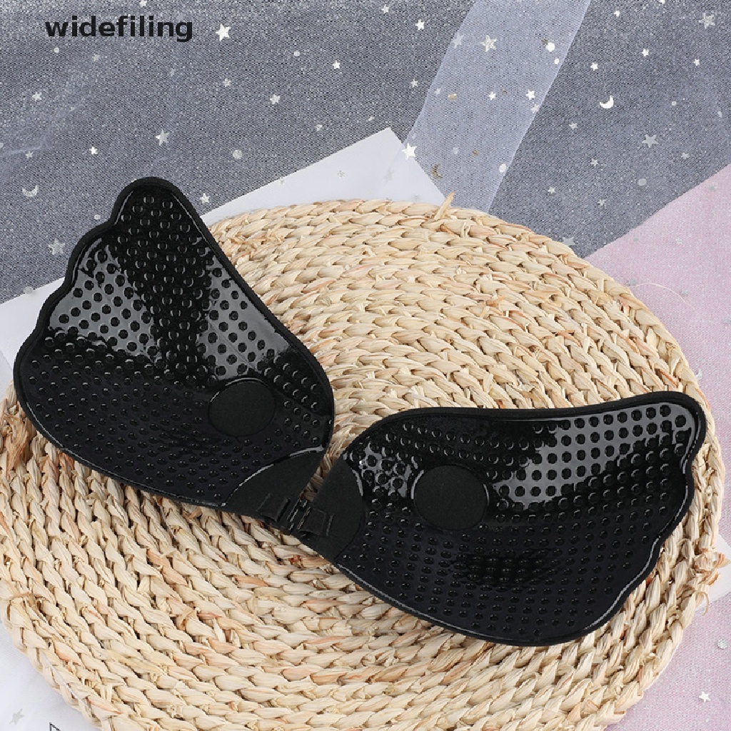 Áo Ngực Silicone Không Dây Nâng Ngực Tự Dính Hình Lông Vũ