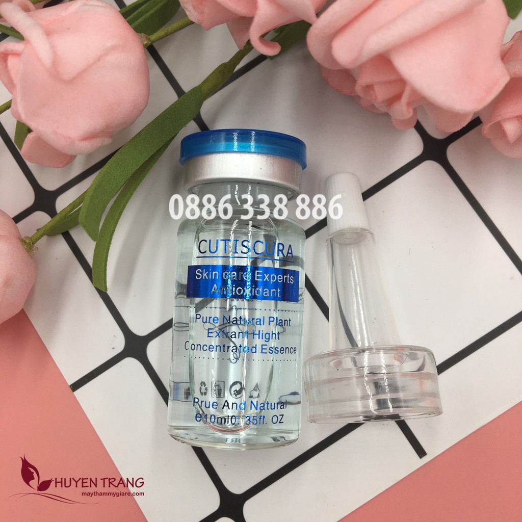 SERUM Tế Bào Gốc CUTISCURA Tái Tạo Da, Giảm Mụn, Trắng Da, Trẻ Hóa, Giảm Sẹo Rỗ, Mờ Nám Tàn Nhang