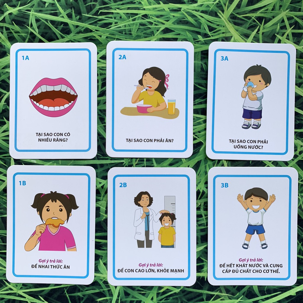 Bộ Thẻ Học Thông Minh Flashcard Giúp Bé Giải Đáp Thắc Mắc Về Những Câu Hỏi "Tại Sao"