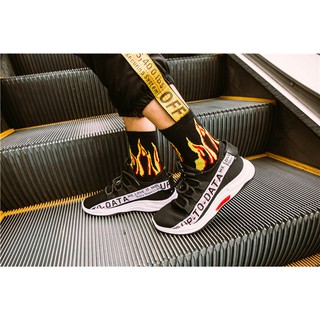 Vớ cổ cao unisex Lửa Dài - V75