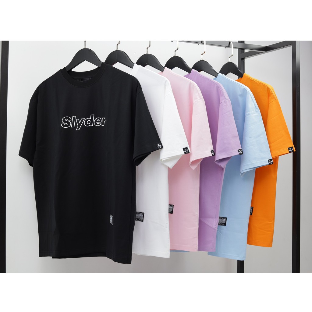 Tee Basic Slyder Ss1 - Áo Thun Tay Lỡ Streetwear