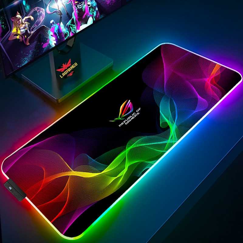Miếng Lót Chuột RGB 800x300mm Cho ASUS ROG