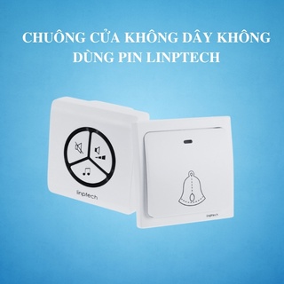 Chuông Cửa Không Dây Không Pin Chống Nước Báo Khách Thông Minh