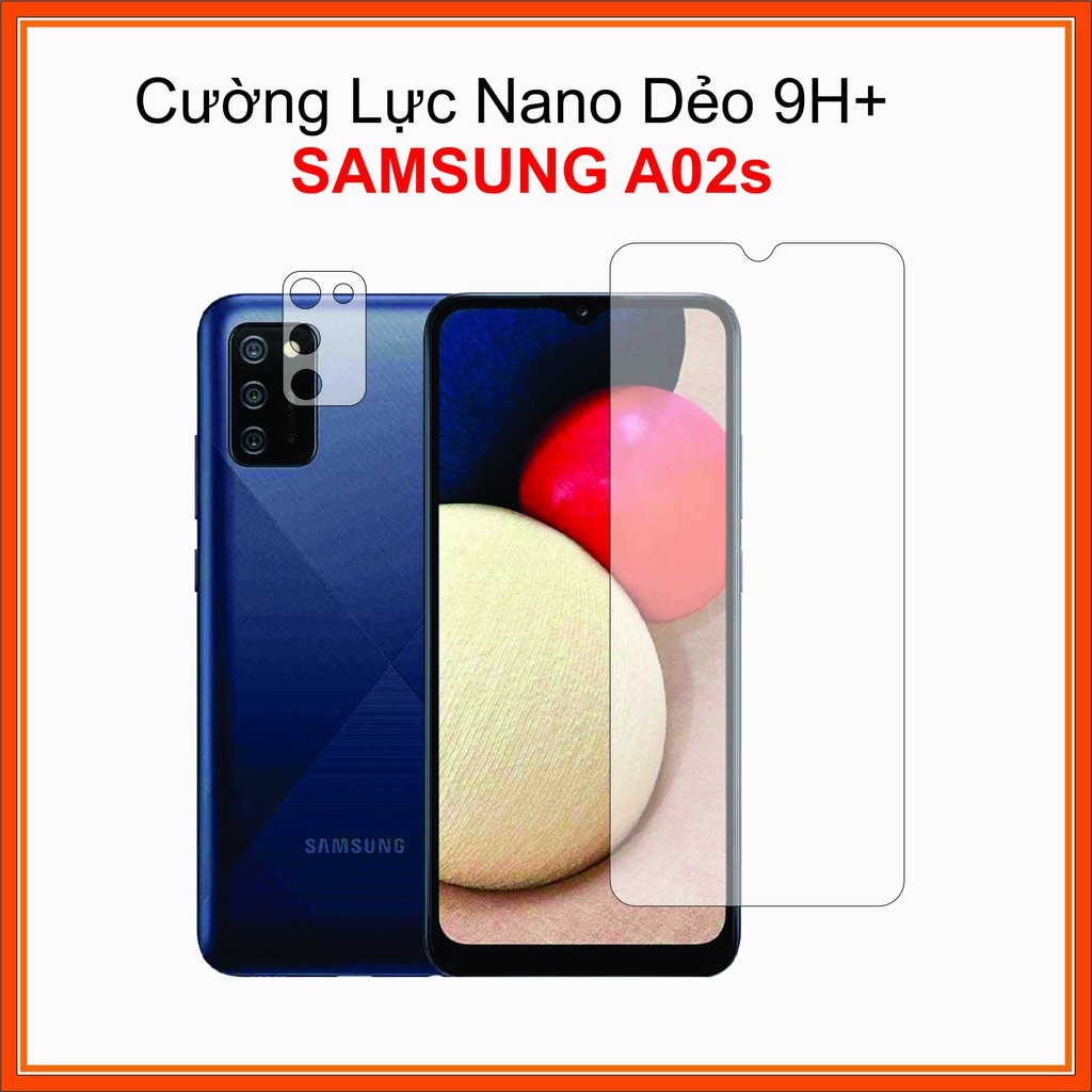 Cường lực Samsung A02s Cường lực Nano Dẻo 9H+