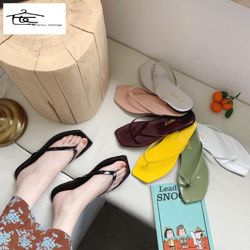 Dép Đế Bằng Chống Trượt Phong Cách Hàn Quốc Thời Trang Mùa Hè 2020 Mới Cho Nữ