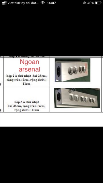 Hộp 2 ổ, 3 ổ nguồn âm thanh Audio chữ Nhật hàng nhập khẩu. Báo giá 1 cái