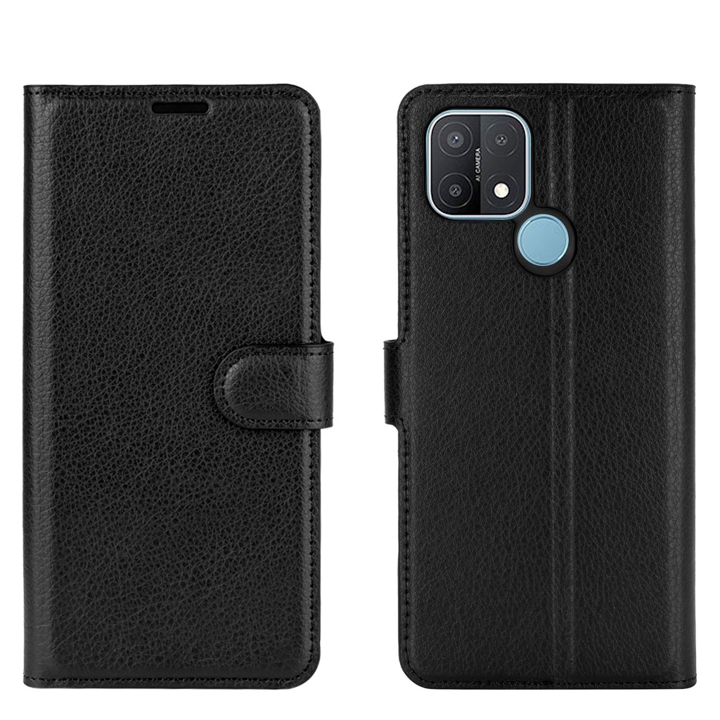 Bao da Oppo A15 A15s A53, Ốp da cao cấp có nắp gập chống xem video cho Oppo A53 A15 A15s | BigBuy360 - bigbuy360.vn
