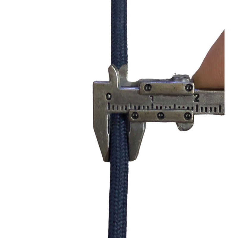 20 mét - Dây Dù 4.5mm có lõi sọc gân chất mền là hàng xuất khẩu dùng làm vòng tay, macrame, căng lều, dây phơi