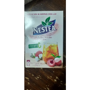 [Mã 254FMCGSALE giảm 8% đơn 500K] TRÀ NESTEA TRÀ VỊ VẢI VÀ HƯƠNG HOA LÀI 144G (12 gói x 12g date 2022)