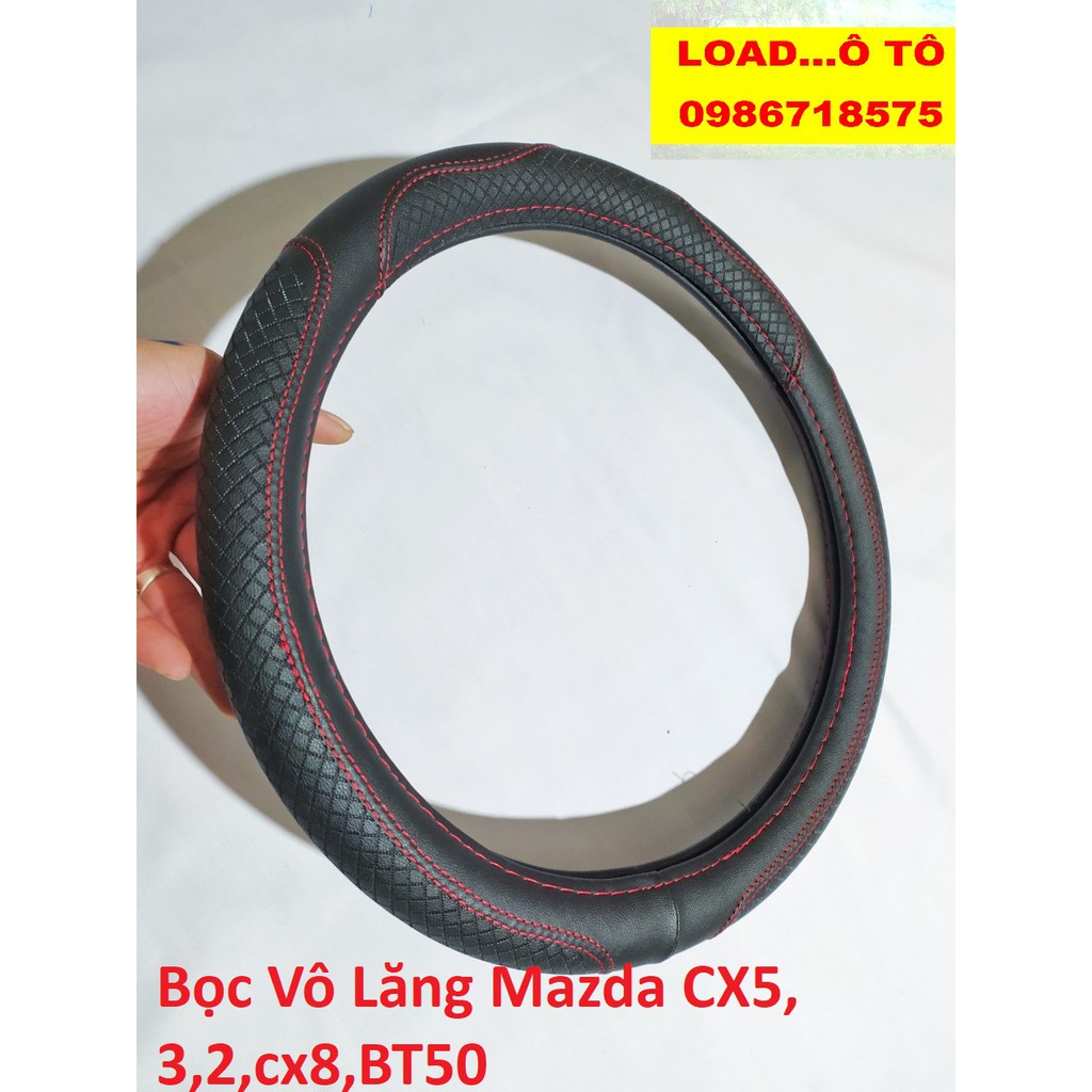 Bọc da Vô Lăng  Xe Mazda CX5, Mazda 3,2, Mazda CX 8, BT50 Cao CấP (Bọc Vô lăng)