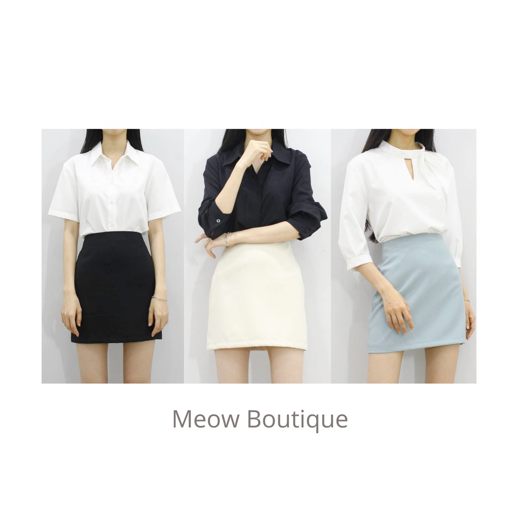 [Mã FADIRECT20 giảm 20K đơn 150K] [Hình thật tự chụp] Chân Váy A Basic Meow Boutique | BigBuy360 - bigbuy360.vn