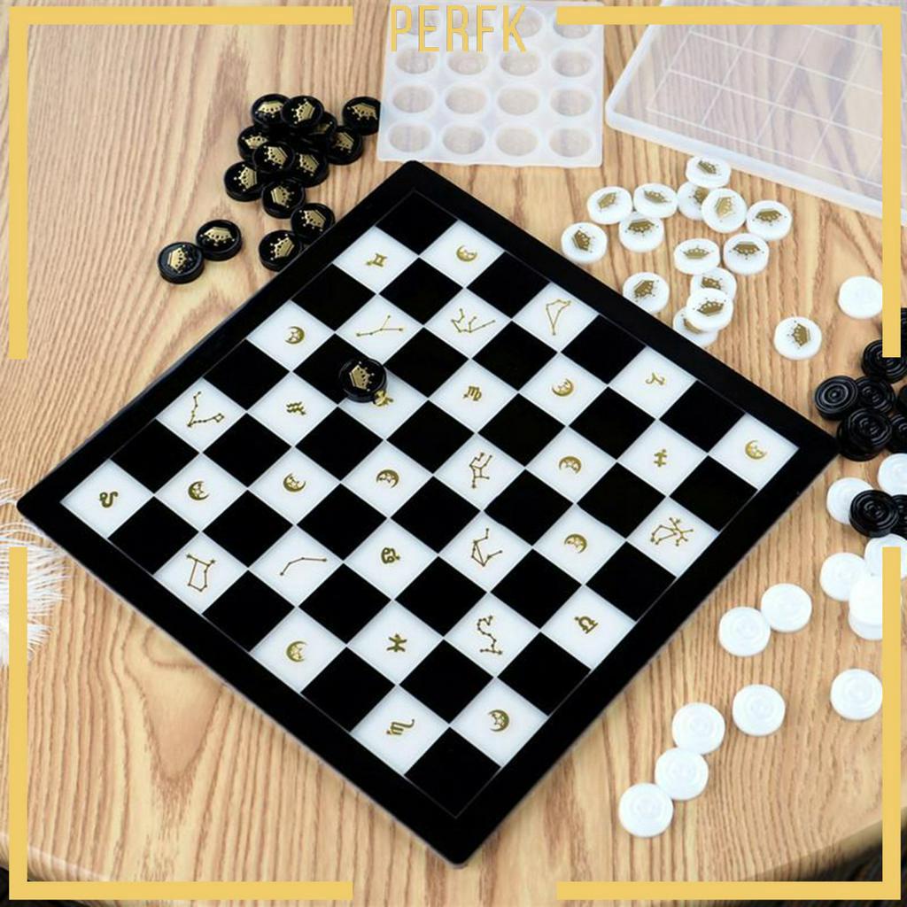 Khuôn Silicone Hình Bàn Cờ Vua Độc Đáo
