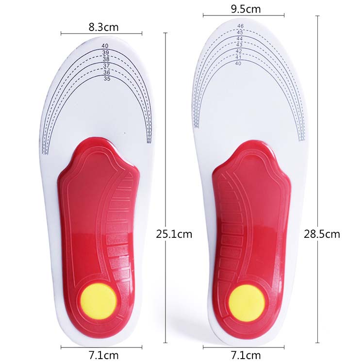 Cặp Đế Lót Giày Hỗ Trợ Giảm Đau Cho Nam Và Nữ