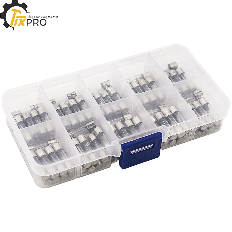 Combo cầu chì 5x20mm từ 0.2A đến 20A mỗi loại 10c