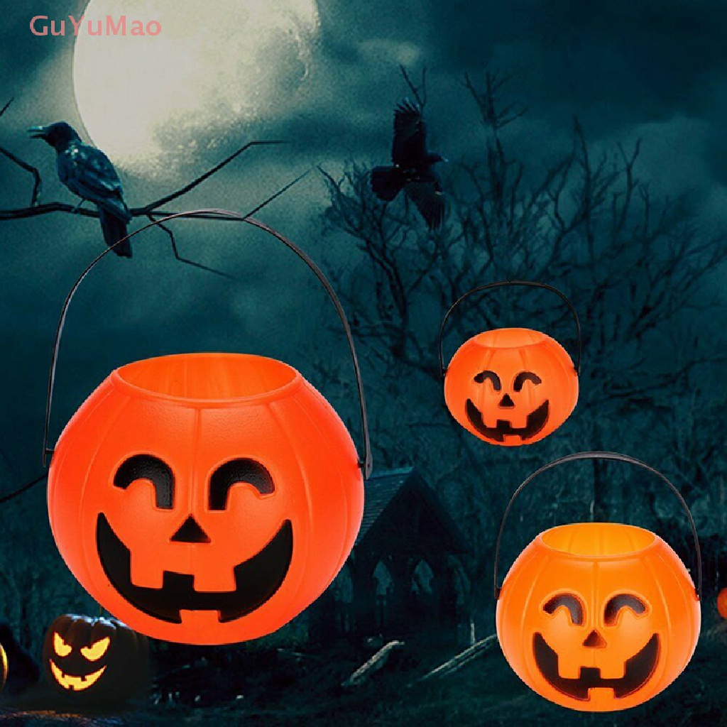 Giá Đỡ Bình Kẹo Hình Trái Bí Ngô Dùng Cho Tiệc Halloween